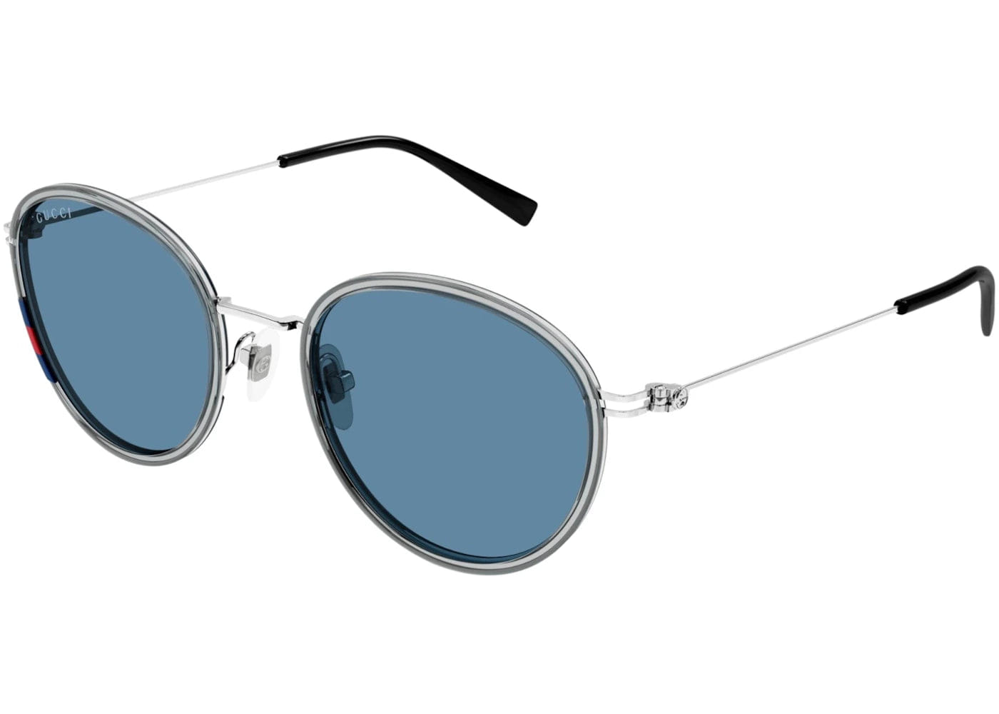 Gucci Round Sunglasses Silver Gg1849S - 003