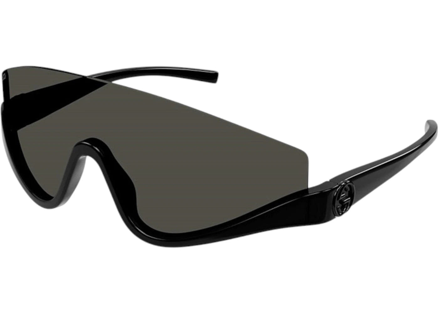 Gucci Shield Sunglasses Black Gg1650S 001