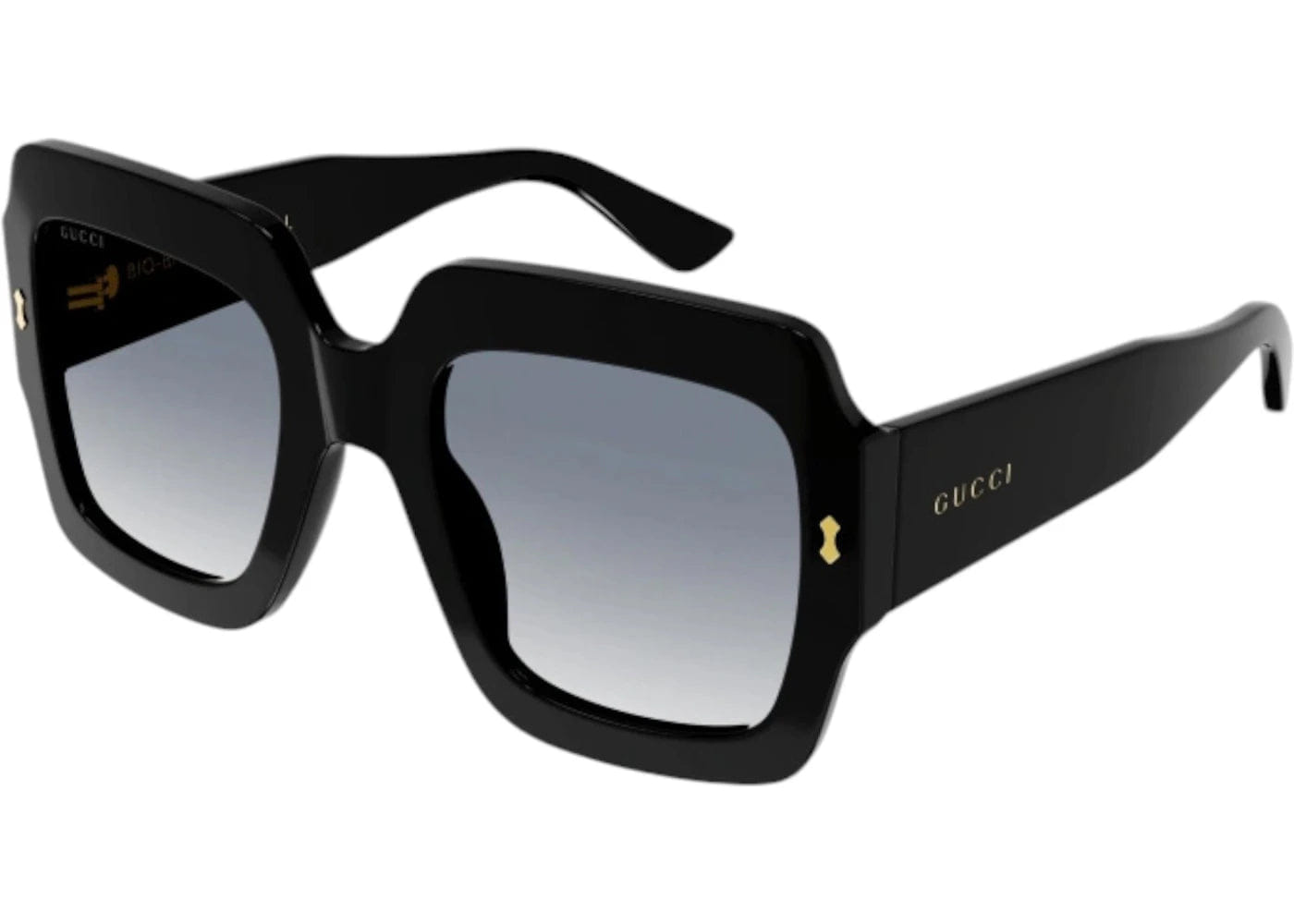Gucci Square Sunglasses Black Gg1111S 001