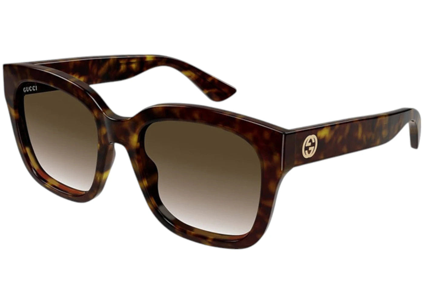 Gucci Square Sunglasses Havana Gg1338S 003