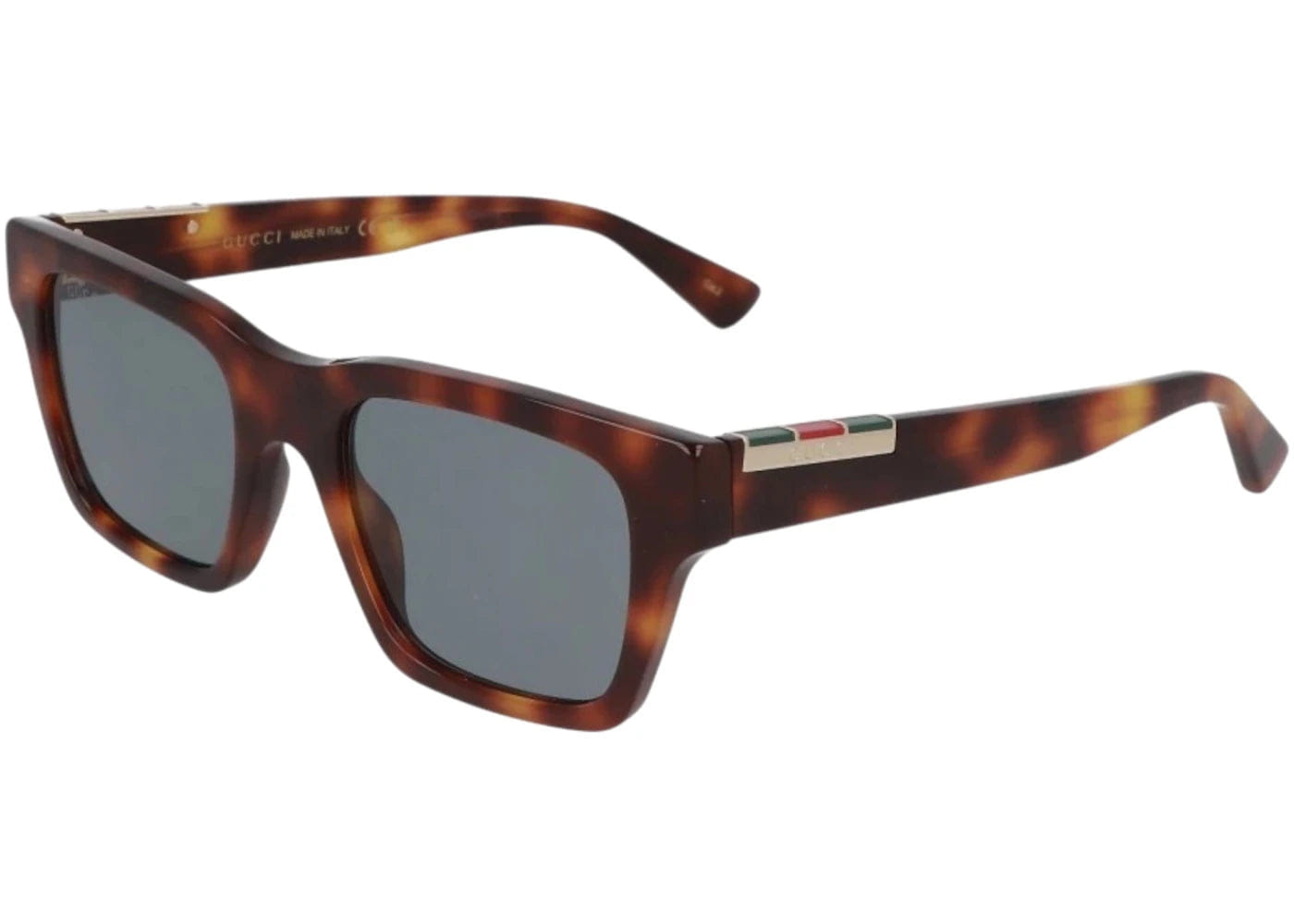 Gucci Square Sunglasses Havana Gray Gg1889S - 004