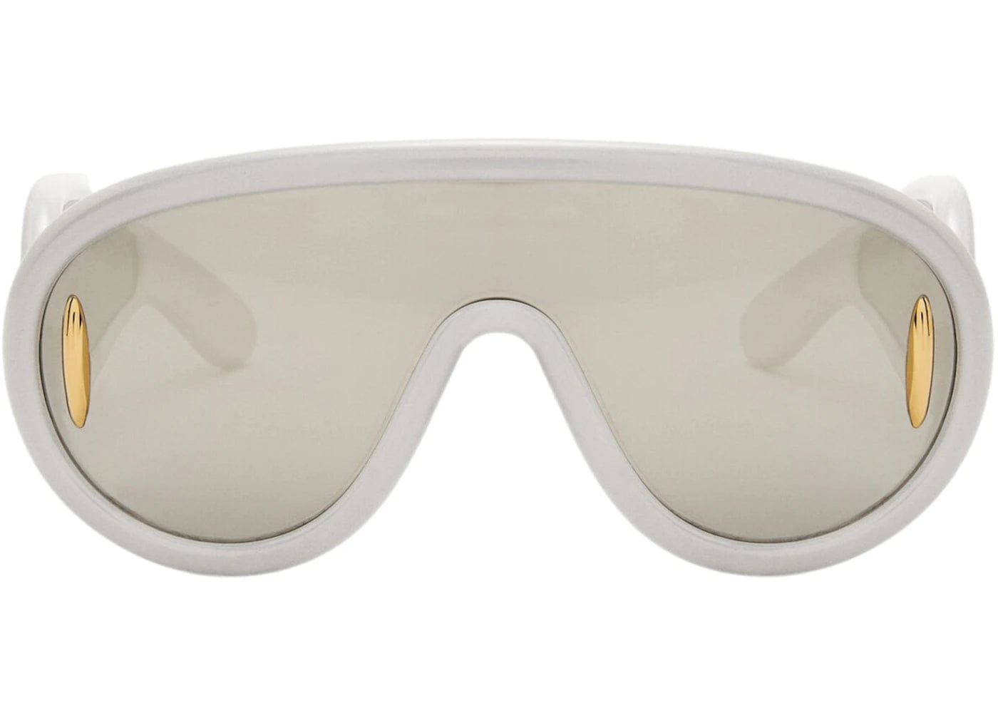 Loewe Wave Mask Sunglasses White Holographic