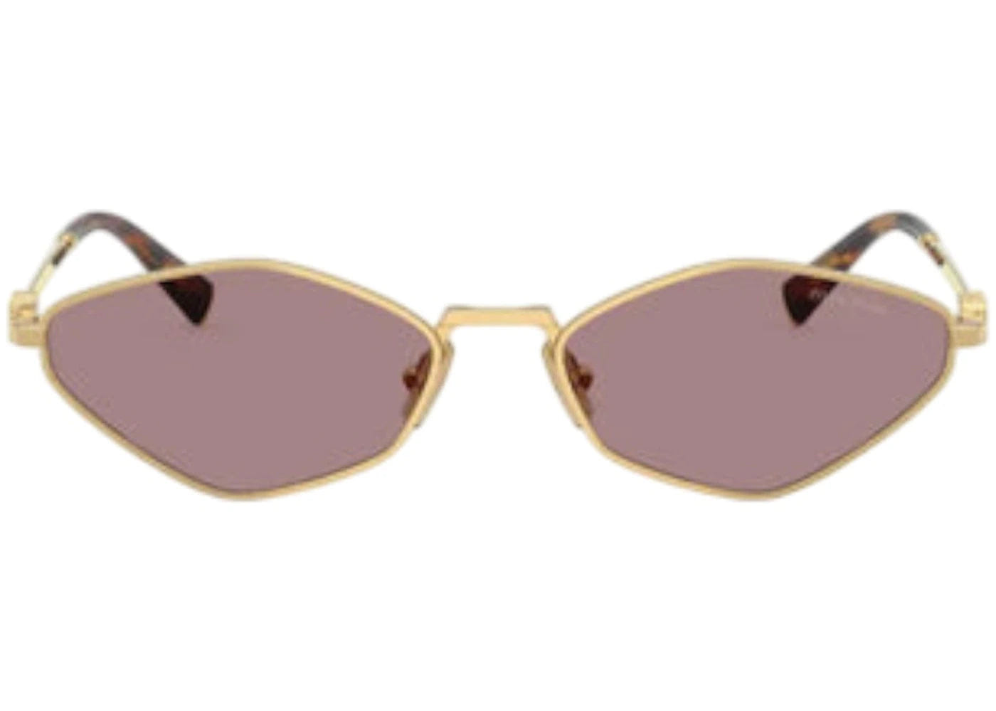 Miu Miu Logo Sunglasses Imauve 0Mu 56Zs 5Ak20I