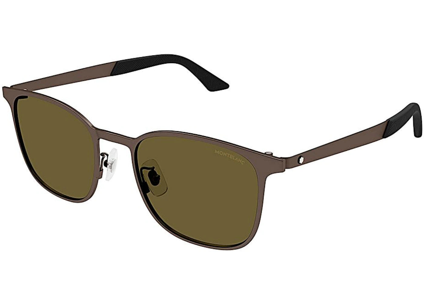 Mont Blanc Square Sunglasses Red - Brown Mb0331S - 003
