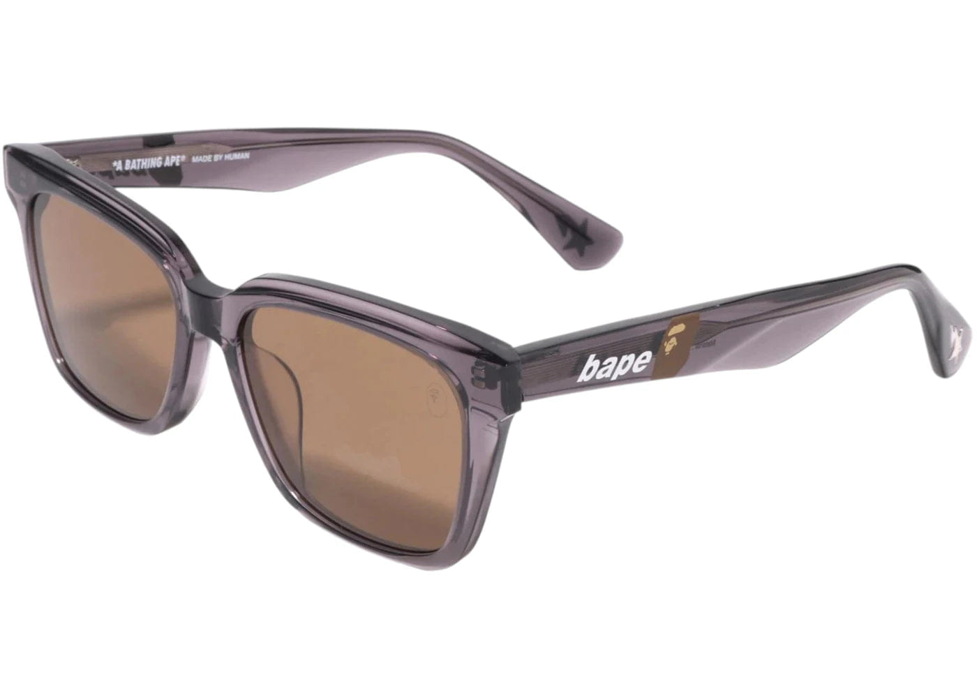 BAPE 10 Sunglasses Gray