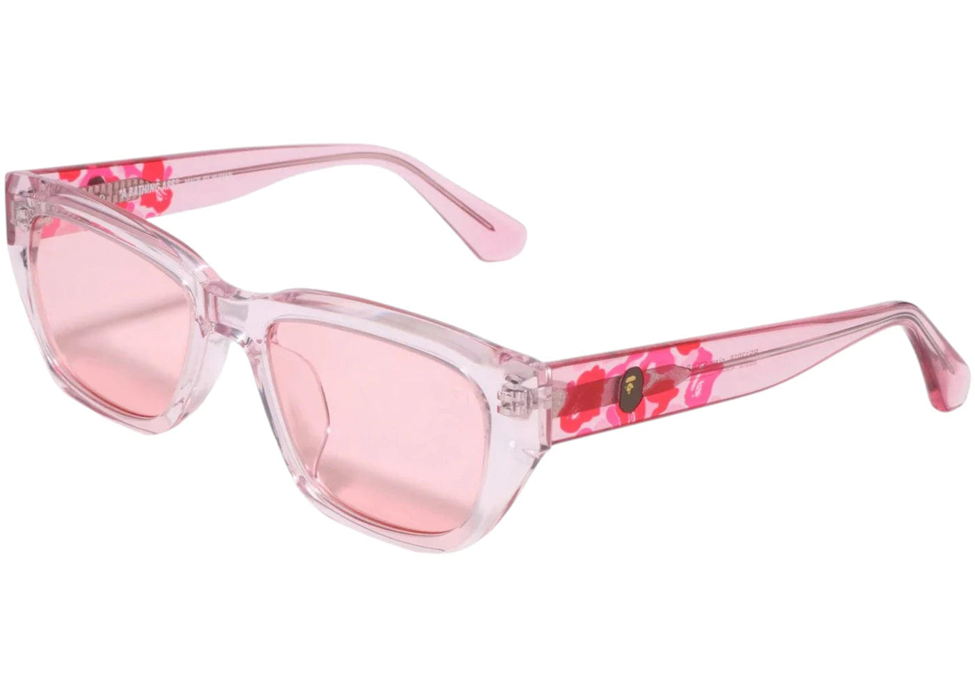 BAPE 10 Sunglasses Pink
