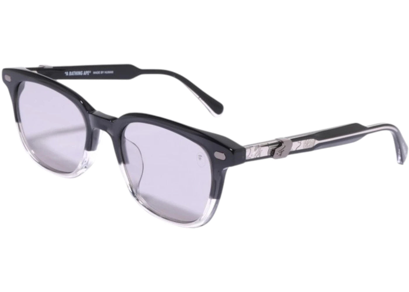BAPE Iii Sunglasses Charcoal