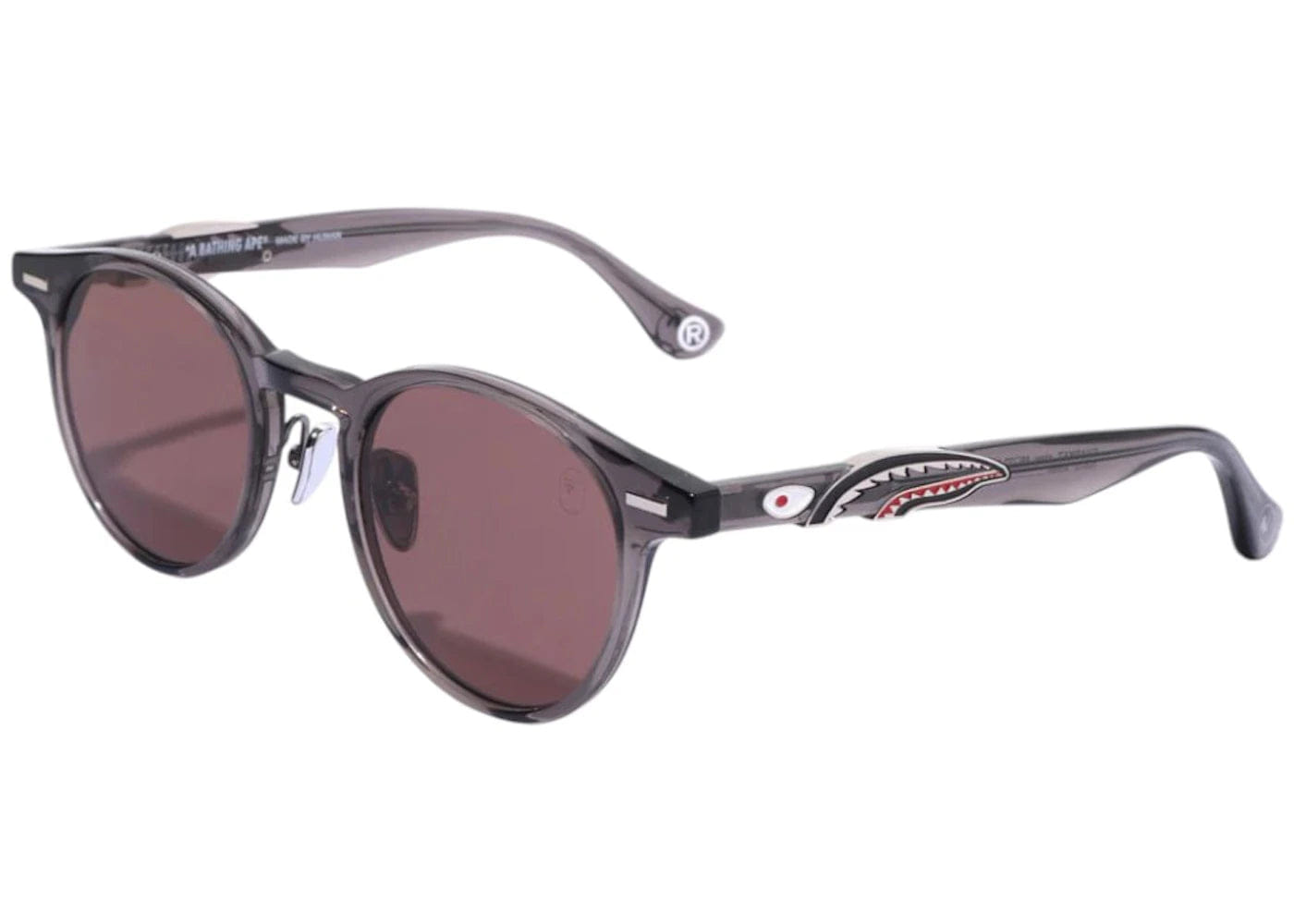 BAPE Shark #4 Sunglasses Grey