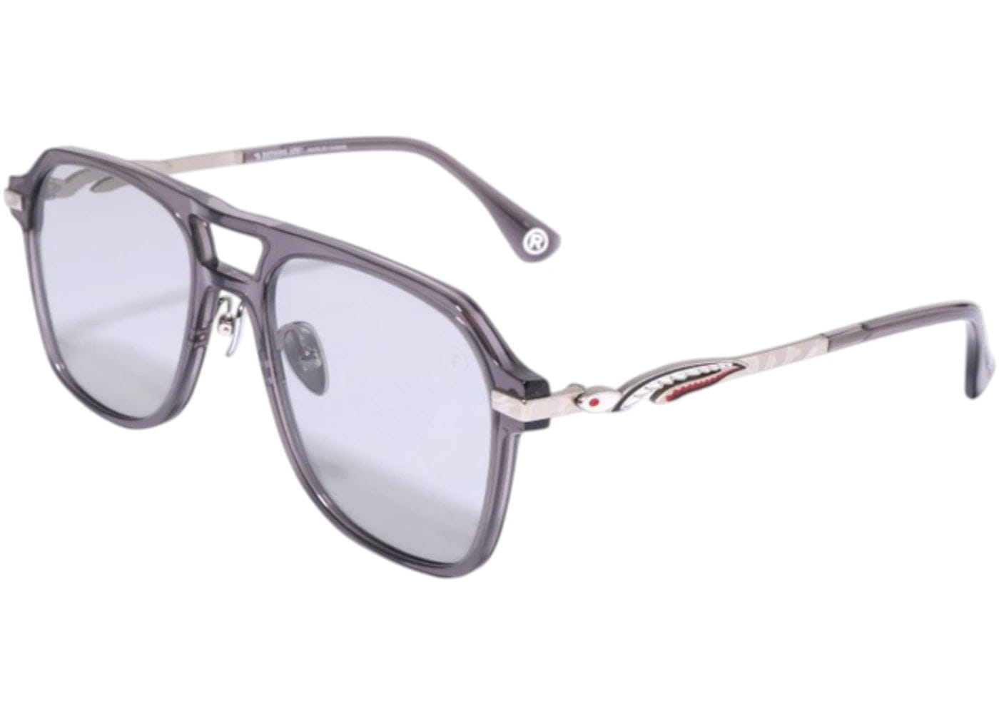 BAPE Shark Vi Sunglasses Gray