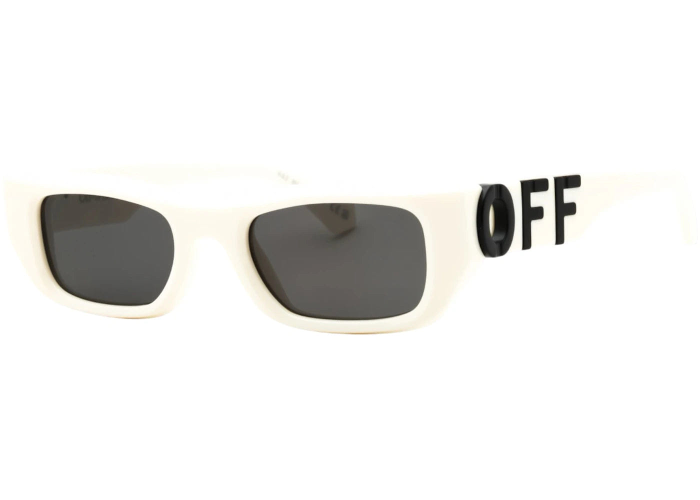 Off - White Fillmore Sunglasses White Dark Grey 107