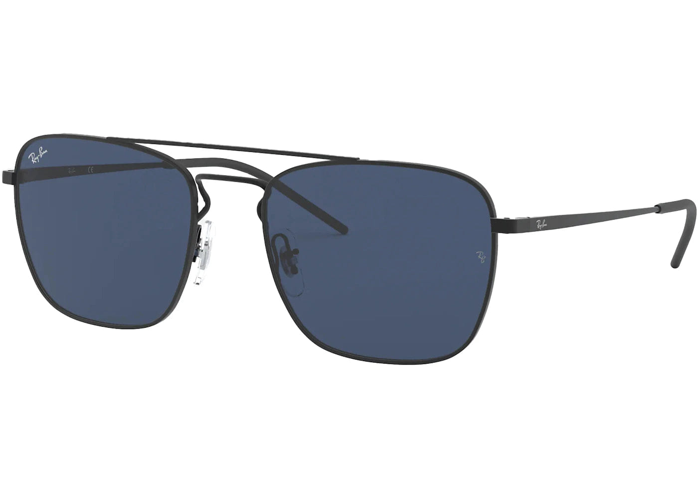 Ray - Ban Rb3588 Sunglasses Matte Black/Blue Rb3588