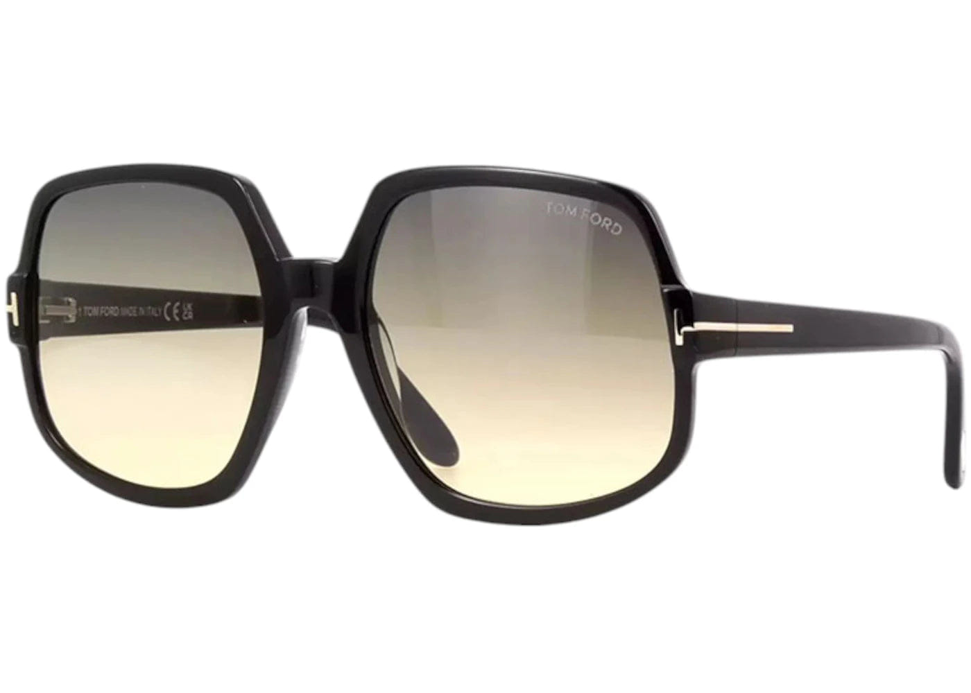 TOM FORD Square Sunglasses Black Ft0992 01B