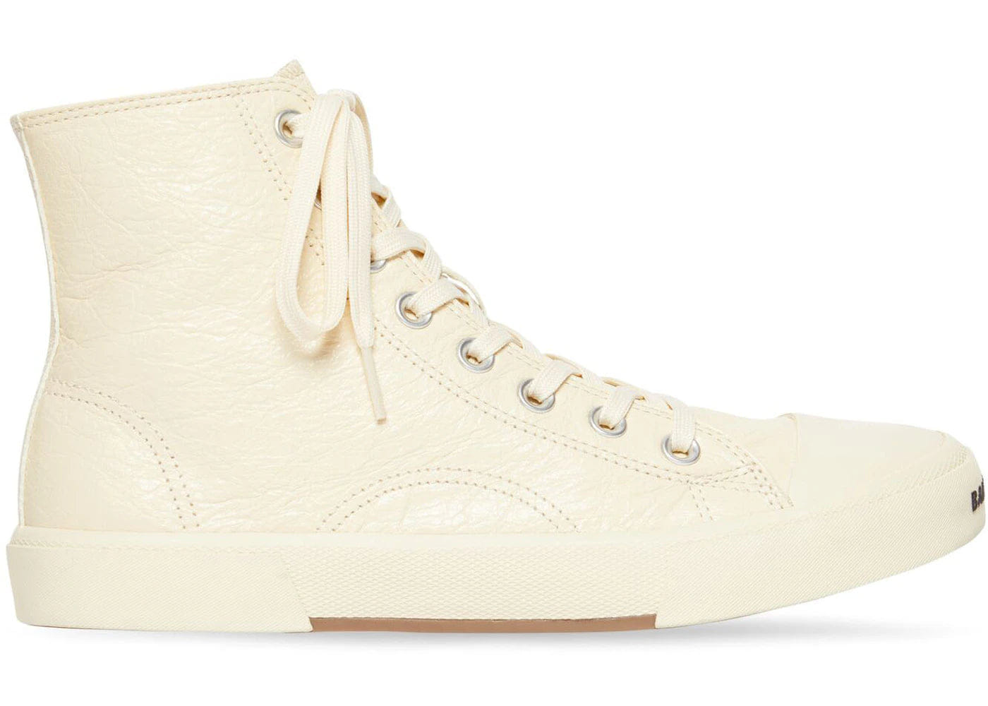 Balenciaga Paris High Top Trainers White Womens
