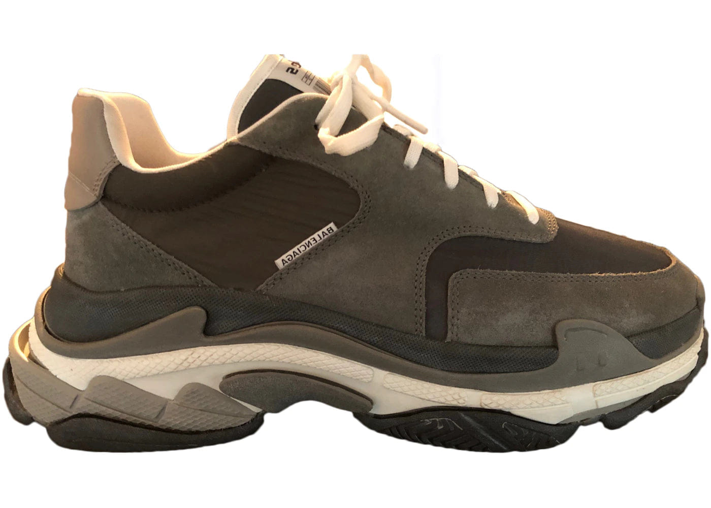 Balenciaga Triple S 2.0 Suede Grey Black