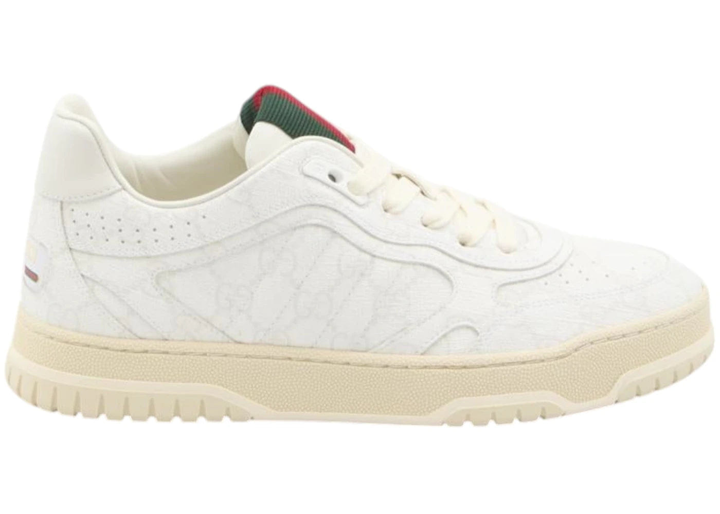 Gucci Re-Web White Gg Canvas Womens