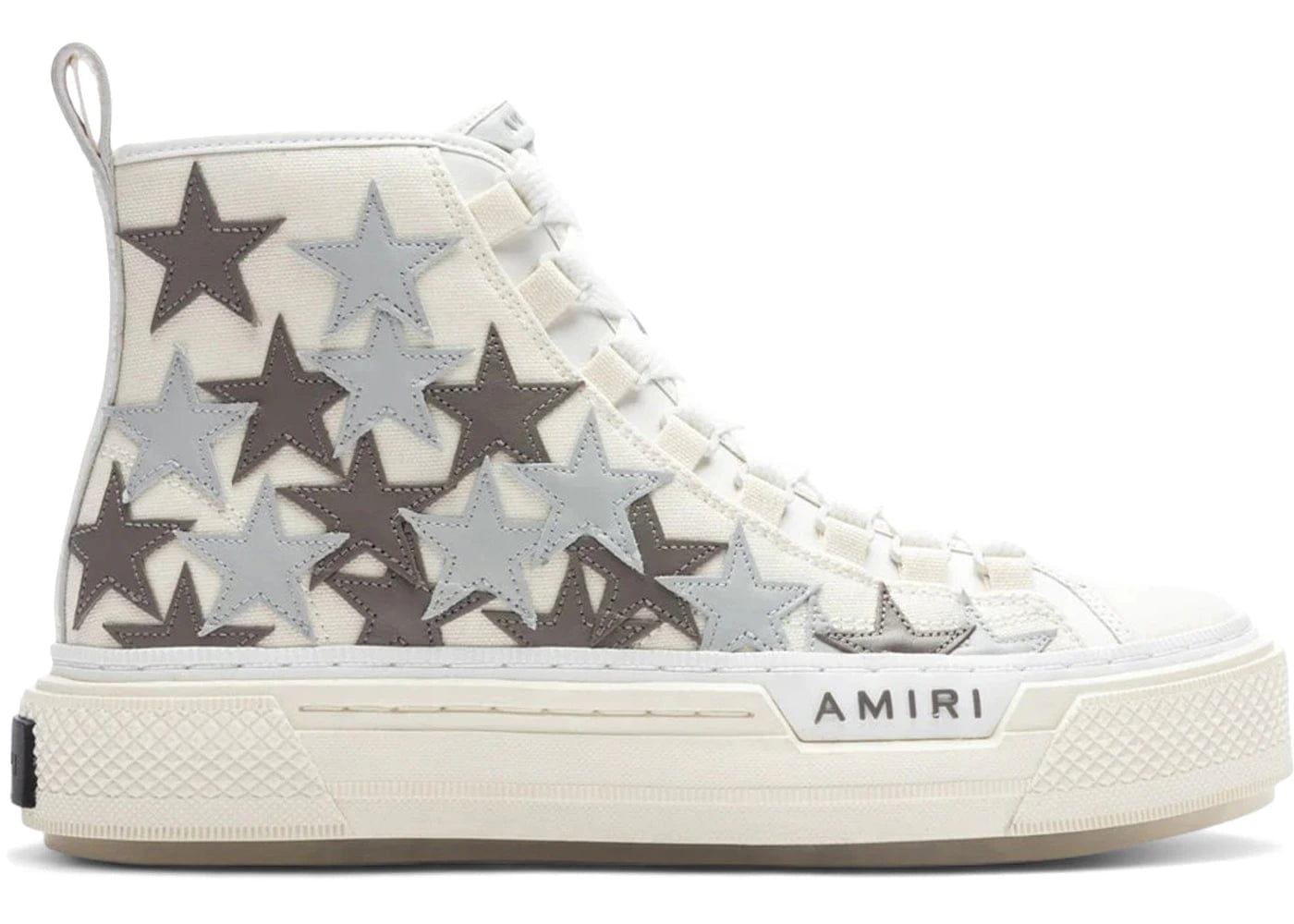 Amiri Stars Court High Alabaster Womens