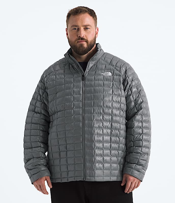 The North Face Men Big THERMOBALL Jacket TNF Black Smoked Pearl Summit Navy