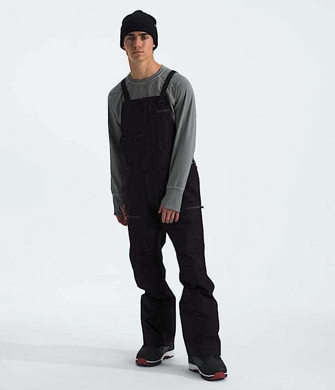 The North Face Men Ceptor Bibs TNF Black Utility Brown/Khaki Stone