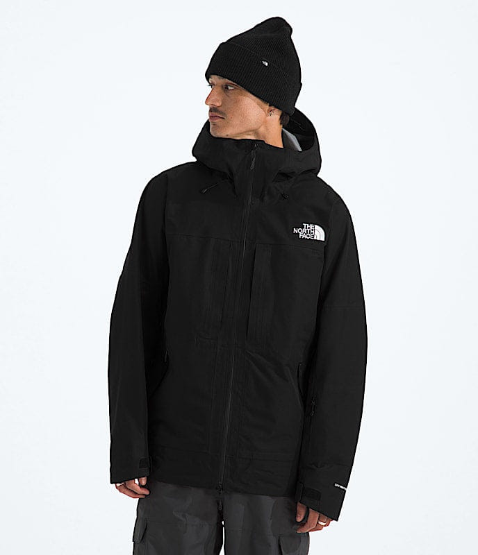 The North Face Men Ceptor Jacket Utility Brown/Khaki Stone TNF Black