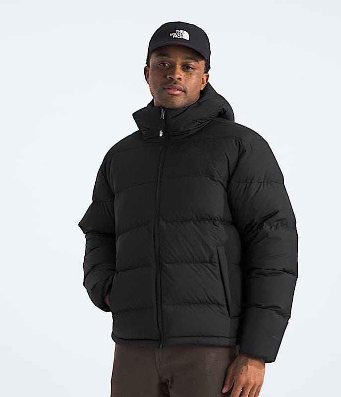 The North Face Men Frost Fall Hooded Jacket Mushroom Grey