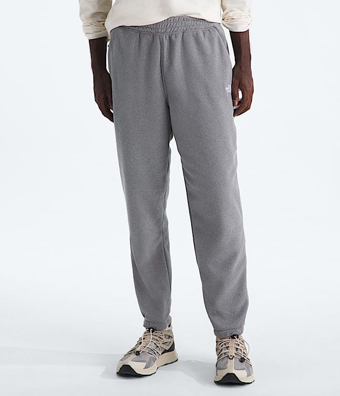 The North Face Men Glacier Fleece Pants TNF Mid Grey Heather TNF Black