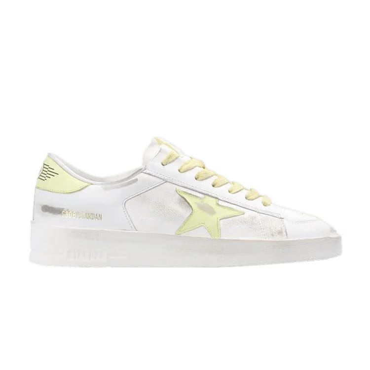 Golden Goose Wmns Stardan 'White Lemon'
