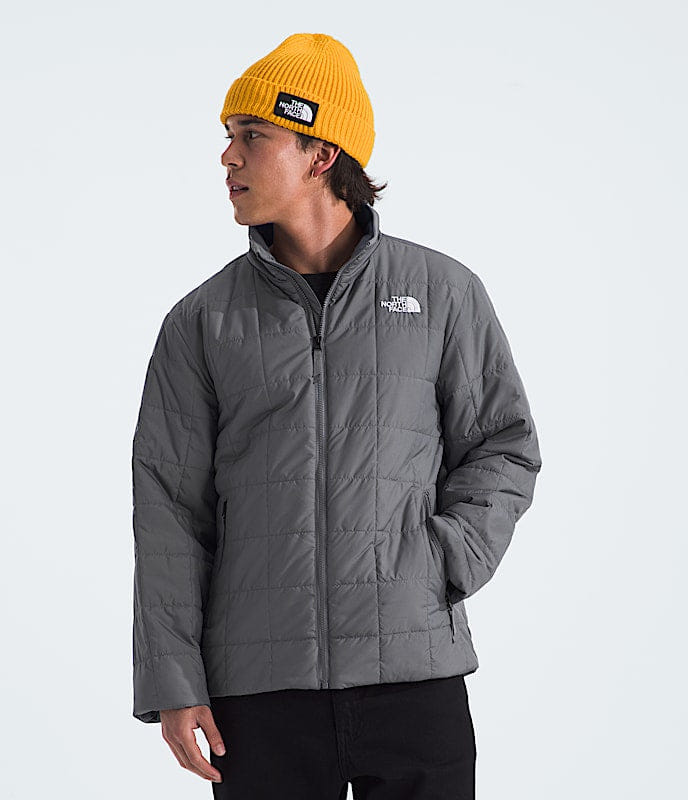 The North Face Men Junction Insulated Jacket Smoked Pearl Forest Olive TNF Black