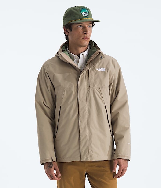 The North Face Men Lone Peak Triclimate® 2 Jacket TNF Black Mushroom Grey/Bark Mist
