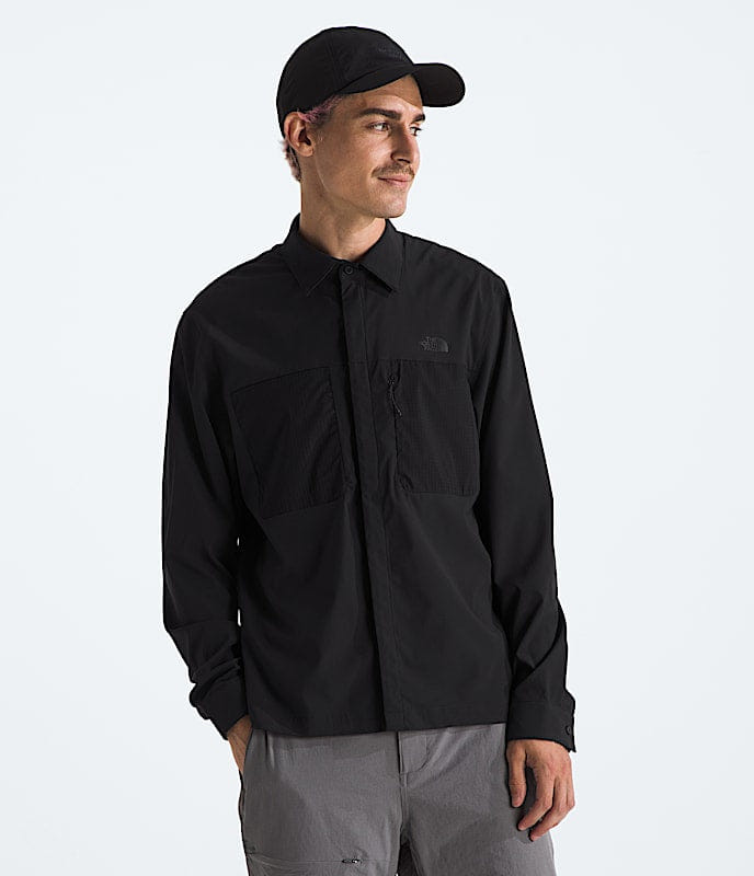 The North Face Men Long - Sleeve LIGHTRANGE Shirt TNF Black