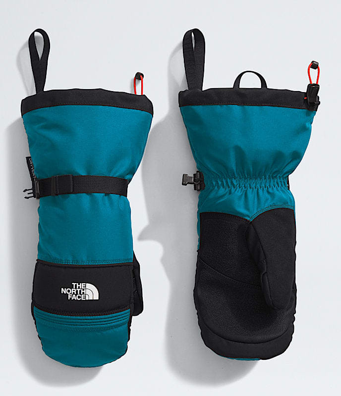 The North Face Men Montana Ski Mitts TNF Black Fizz Lime Dusk Blue TNF Medium Grey Heather