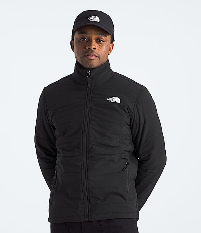 The North Face Men Mountain Sweatshirt Full - Zip Jacket TNF Black Mushroom Grey/TNF Black Bark Mist
