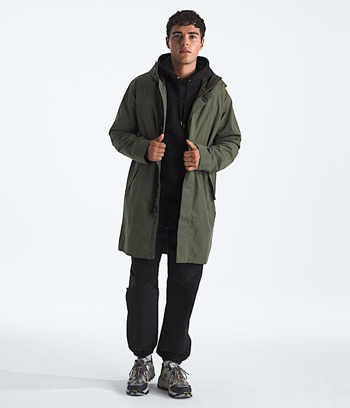 The North Face Men's Nukabira Rain Shell Parka New Taupe Green