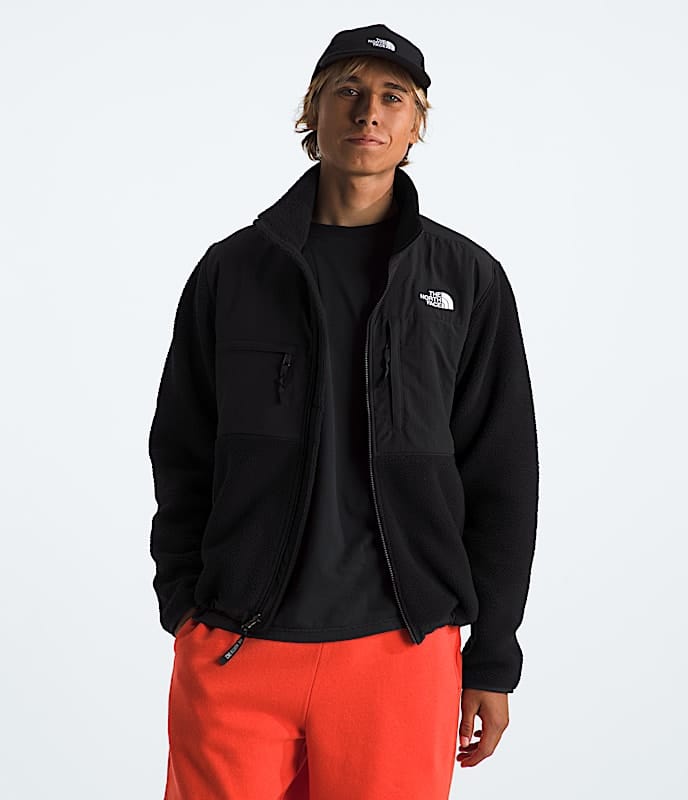 The North Face Men Retro Denali Jacket TNF Mid Grey Heather/TNF Black