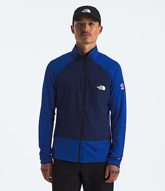 The North Face Men Summit Series FUTUREFLEECE Hybrid Jacket Dusk Blue TNF Blue/Eagle Blue