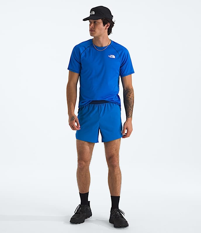 The North Face Men Sunriser 5'' Shorts Hero Blue/Estate Blue