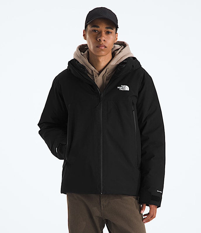 The North Face Men TNF Range Down Hooded Jacket Summit Navy TNF Black/TNF Black