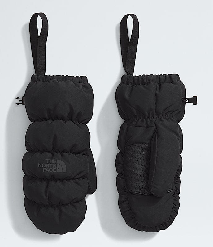 The North Face Montana Puffer Mitts White Dune TNF Black Sumac Mocha Brown Slate Moss/Ripstop