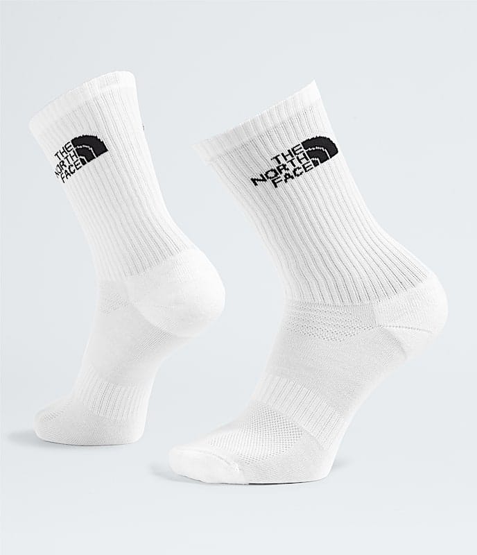 The North Face Multisport Cush Crew Socks3P TNF White