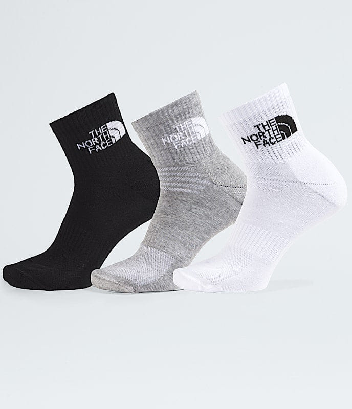 The North Face Multisport Cush Quarter Socks3P Black/Assorted