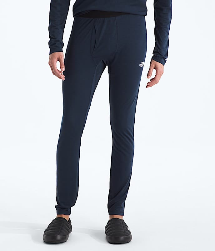 The North Face TNF x Smartwool Men Merino Blend 150 Bottoms Deep Navy Black