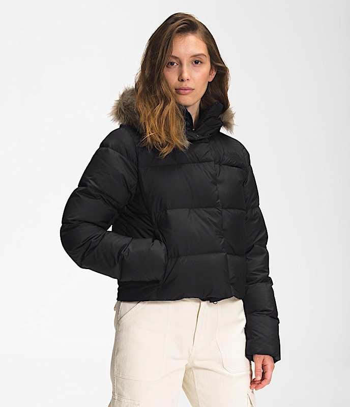 The North Face Women New Dealio Down Short Jacket TNF Black