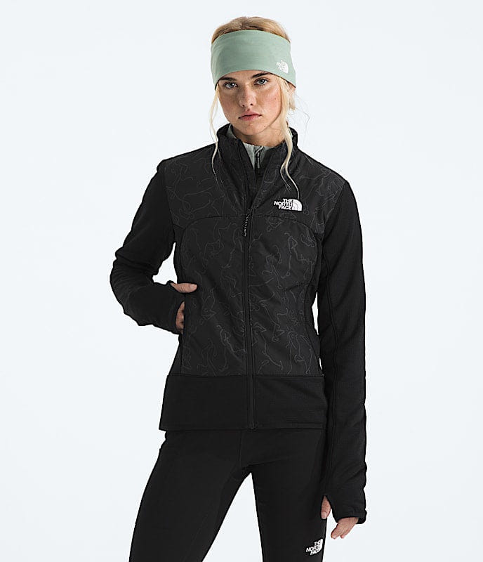The North Face Women Winter Warm Pro JacketPrint TNF Black Essentialism Print