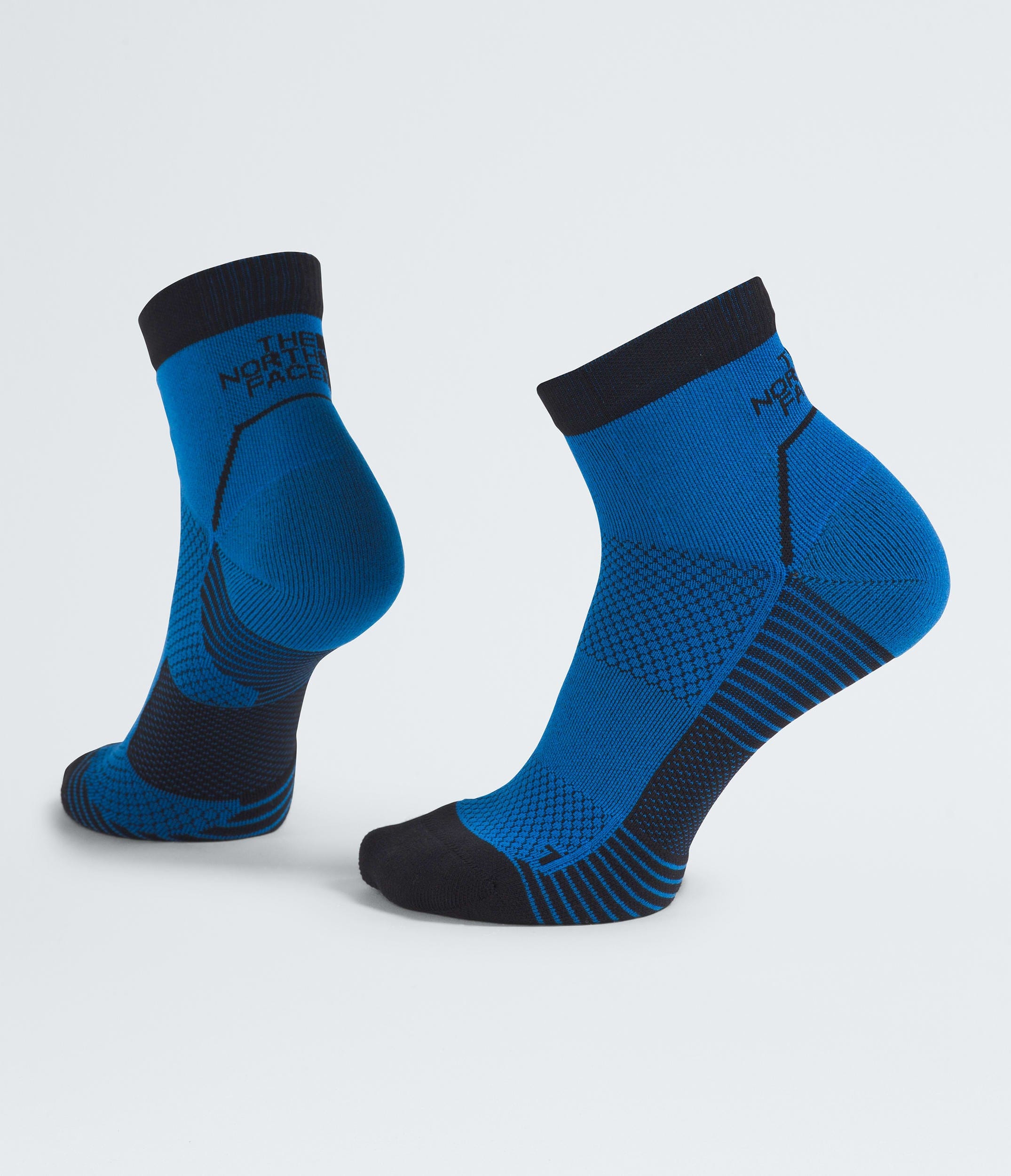 The North Face Trail Run Quarter Socks Hero Blue TNF Black Dusk Blue