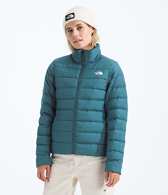 The North Face Women Aconcagua 3 Jacket Space White Dune TNF Black