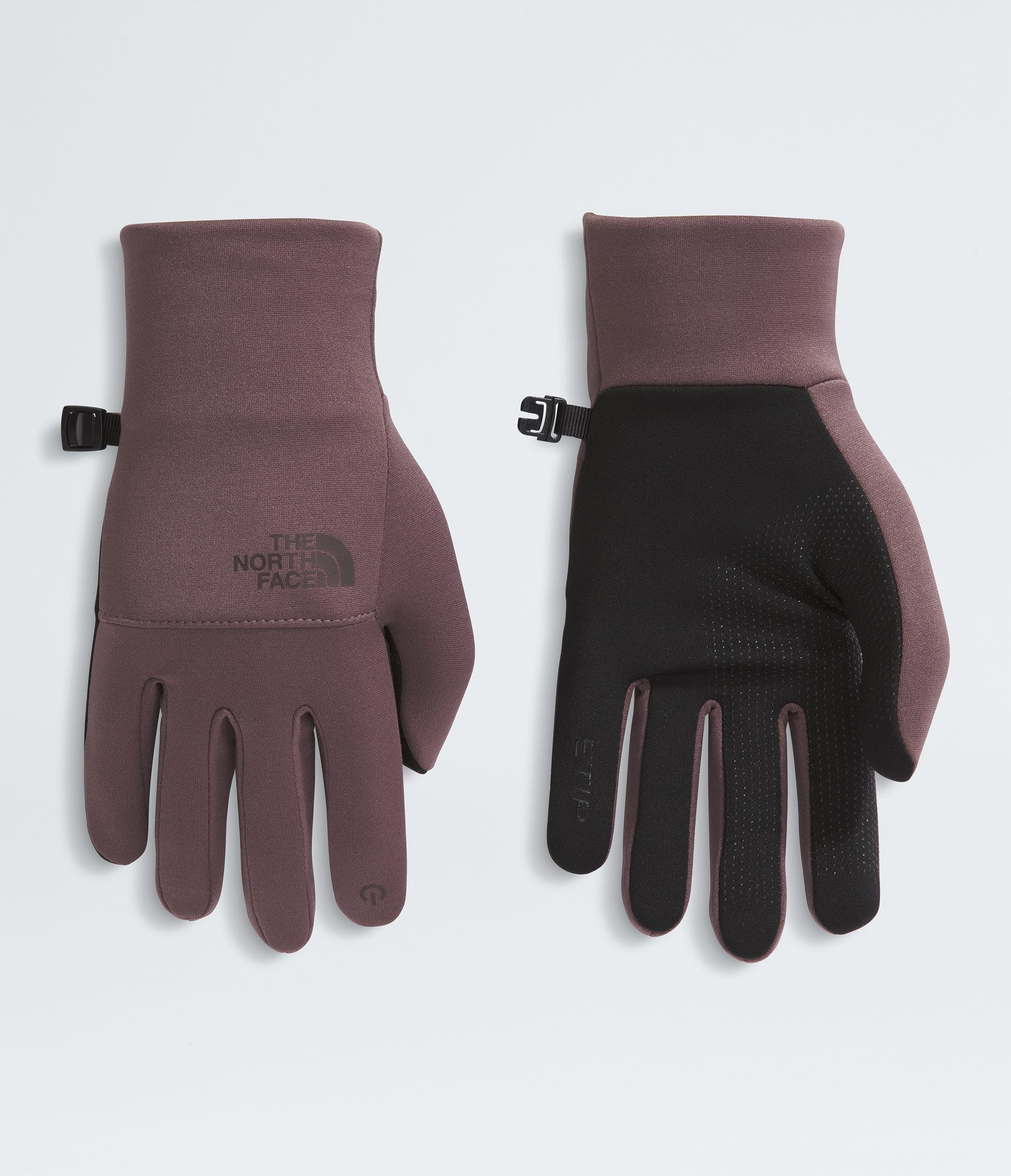 The North Face Women Etip Recycled Gloves TNF Black Tawny Quartz TNF Medium Grey Heather Space