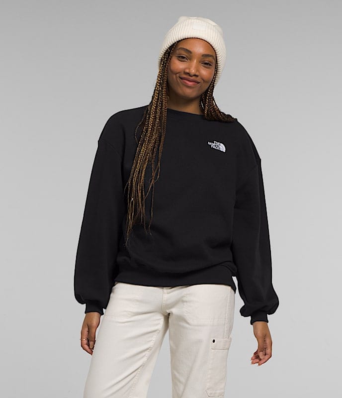 The North Face Women Evolution Oversized Crew TNF Black