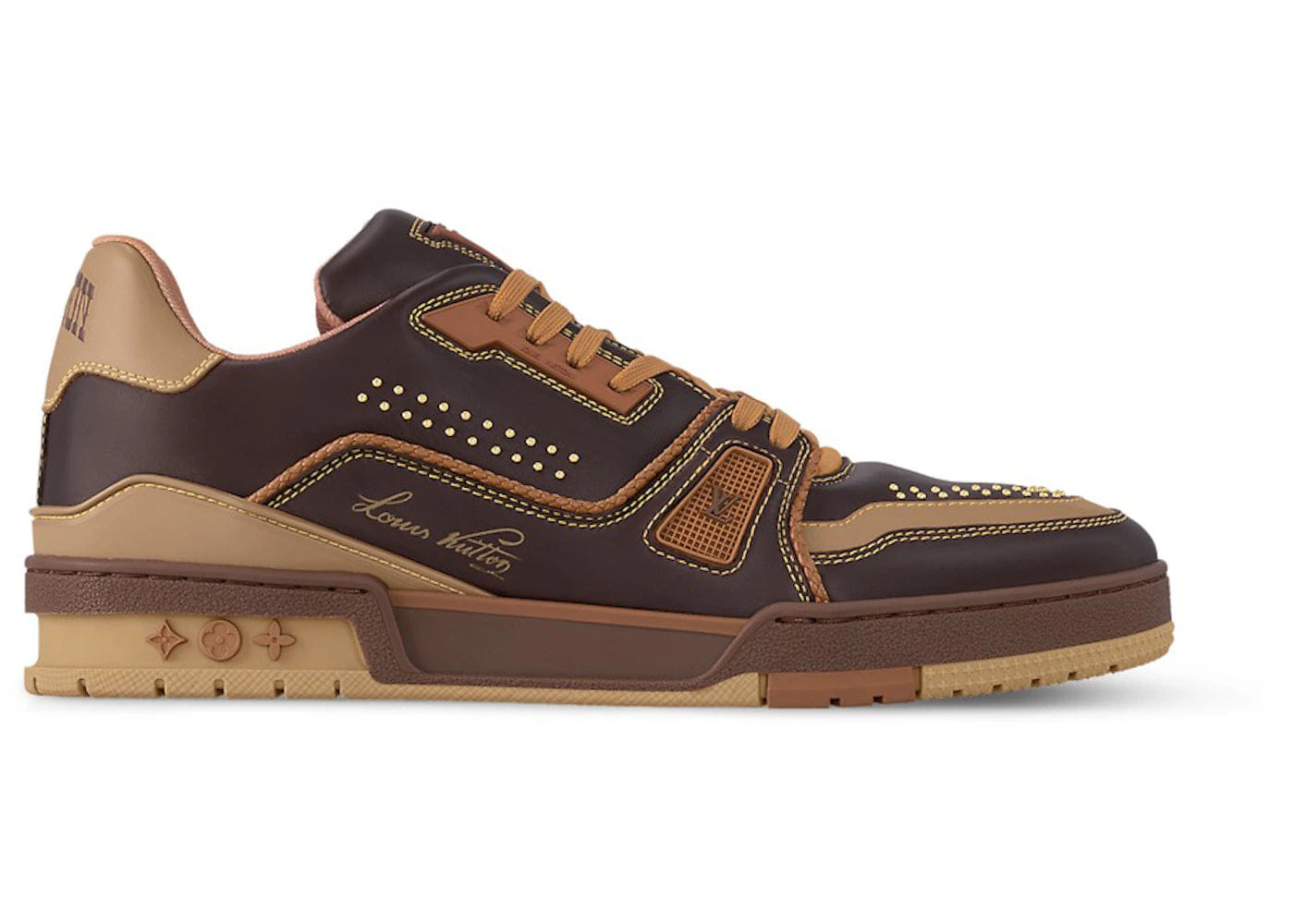 Louis Vuitton Lv Trainer Marron Brown