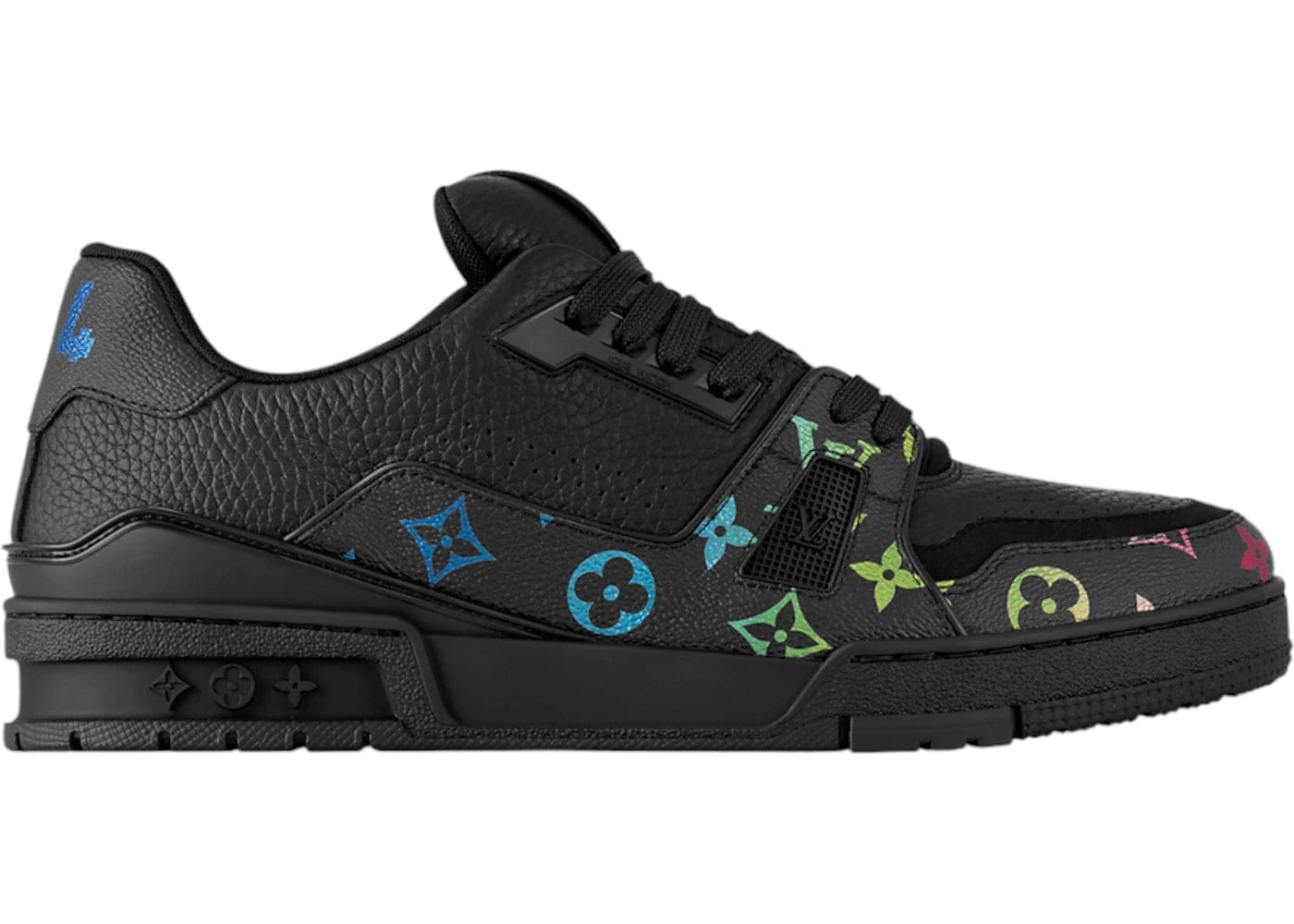 Louis Vuitton Lv Trainer Monogramm Black Multi