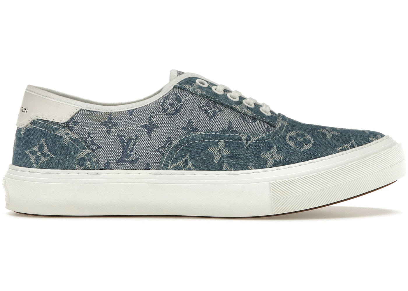 Louis Vuitton Trocadero Monogrm Sneaker Denim Blue