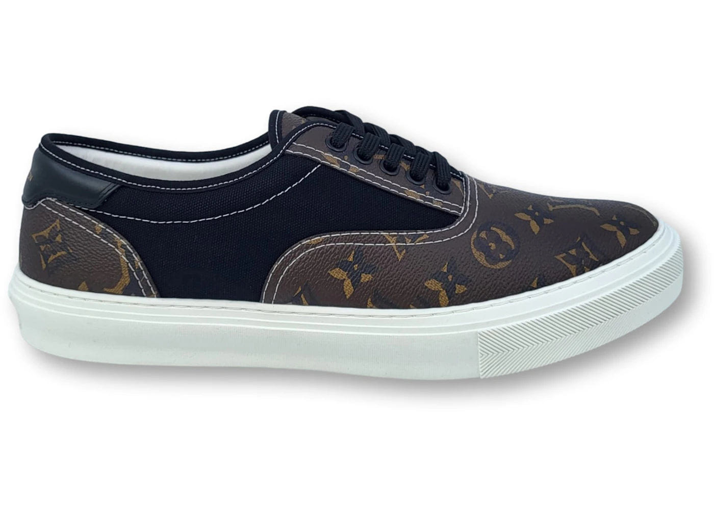 Louis Vuitton Trocadero Richelieu Brown Black